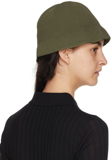 Шапка Dion Lee Crocheted Bucket Hat Зелено | C8016S22, 2
