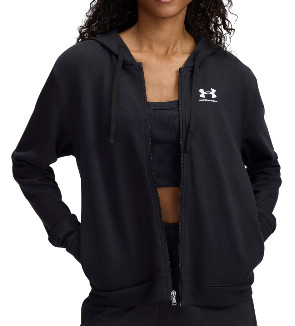 Суитчър Under Armour Rival Terry Full-Zip Hoodie Черно | 6005509-001, 0