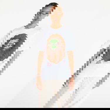Тениска BAPE Horror Mad Face Tee Бяло | 001TEK701018F WHT, 1