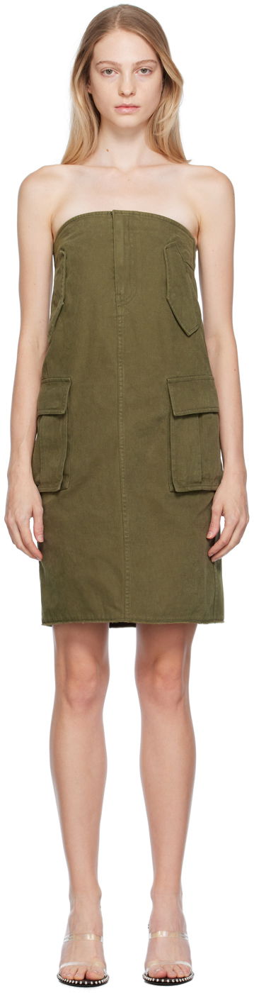 Pокля We11done We11done Cargo Midi Skirt Зелено | WD-OP3-23-175-W-KK, 0