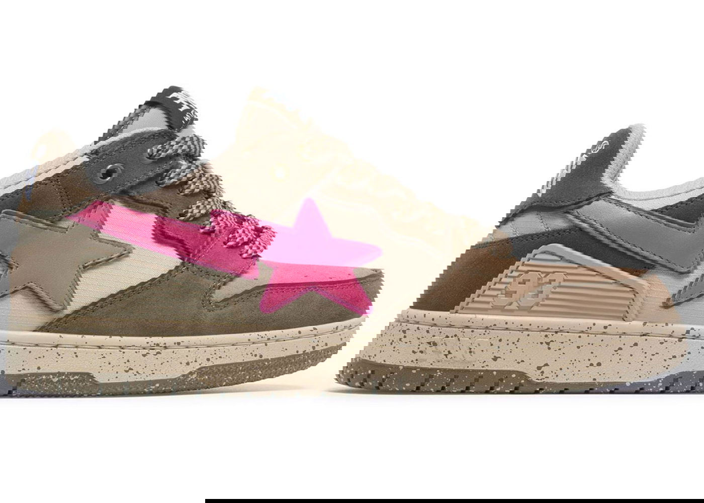 Кецове и обувки BAPE A Bathing Ape SK8 Sta #6 "Brown Pink" Кафяво | 001FWJ201004_BRW, 0