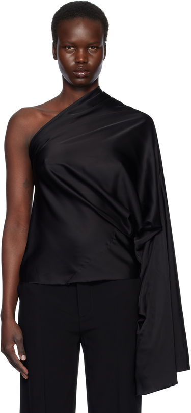 Потник Rick Owens Rick Owens Hollywood One Sleeve Top Черно | RP01E7234 SCH, 0