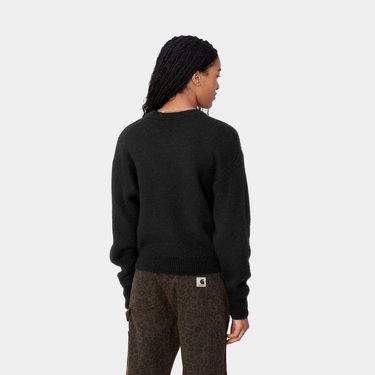 Пуловер Carhartt WIP Merton Cropped Crewneck Sweater Черно | I033910_8, 2