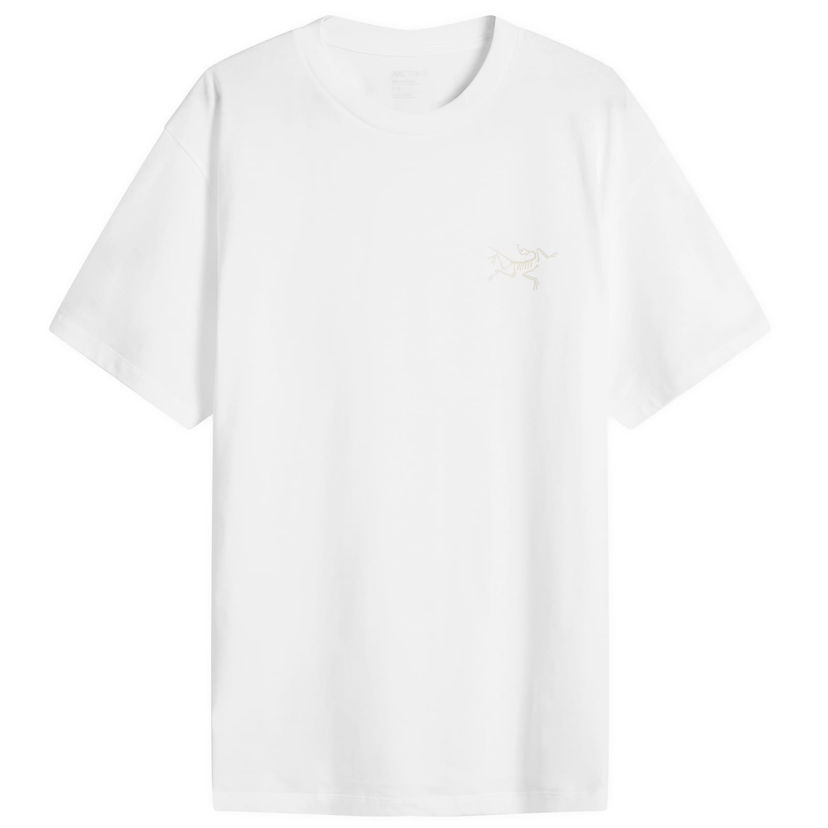 Тениска Arcteryx Kragg SL Cotton T-Shirt, Size Large Бяло | X000009533-017552
