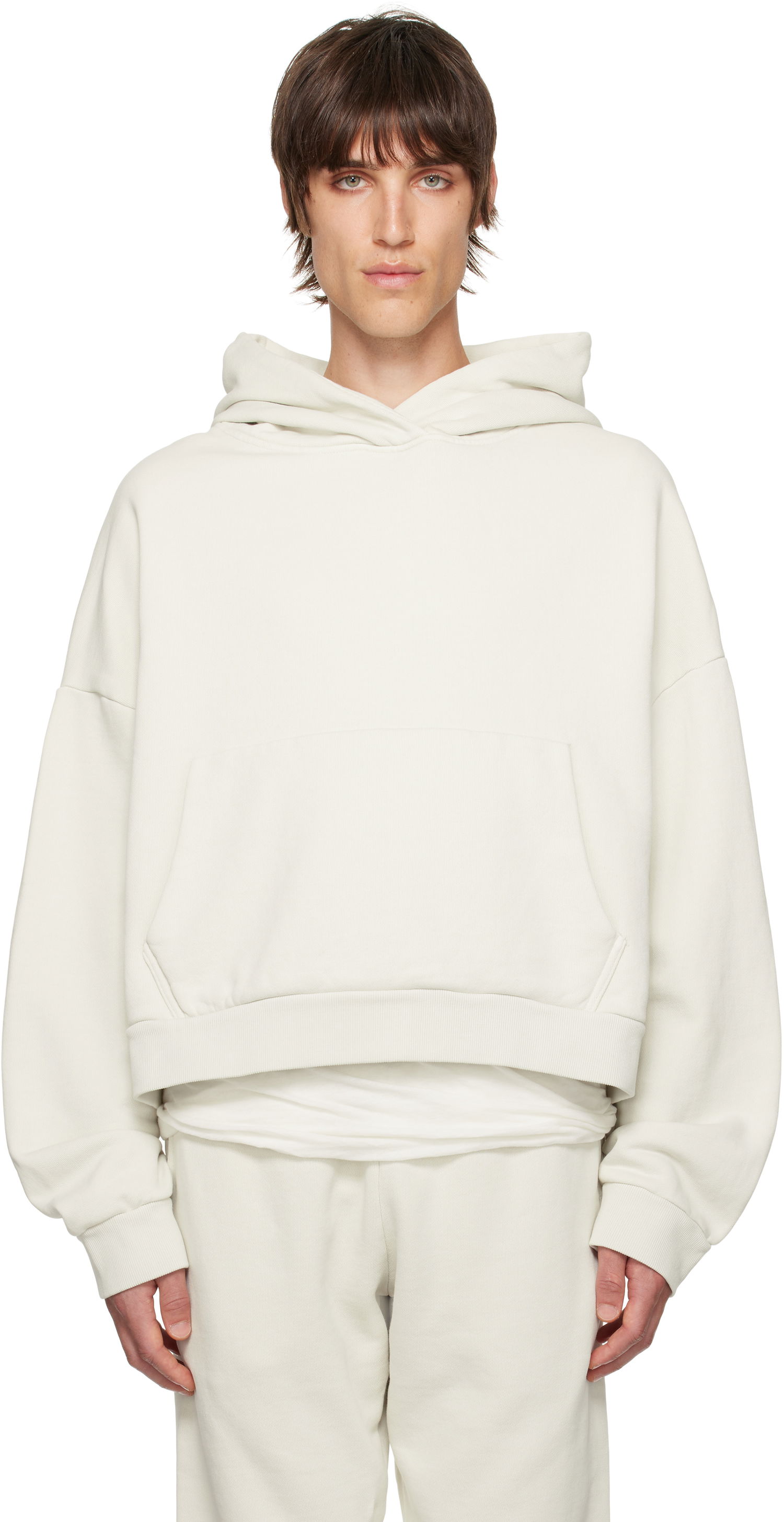 Суитчър Entire Studios Heavy Hoodie Бежово | ES2125RI, 0