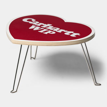 Домашен декор Carhartt WIP Carhartt WIP Heart Folding Table Червено | I035830_2, 0