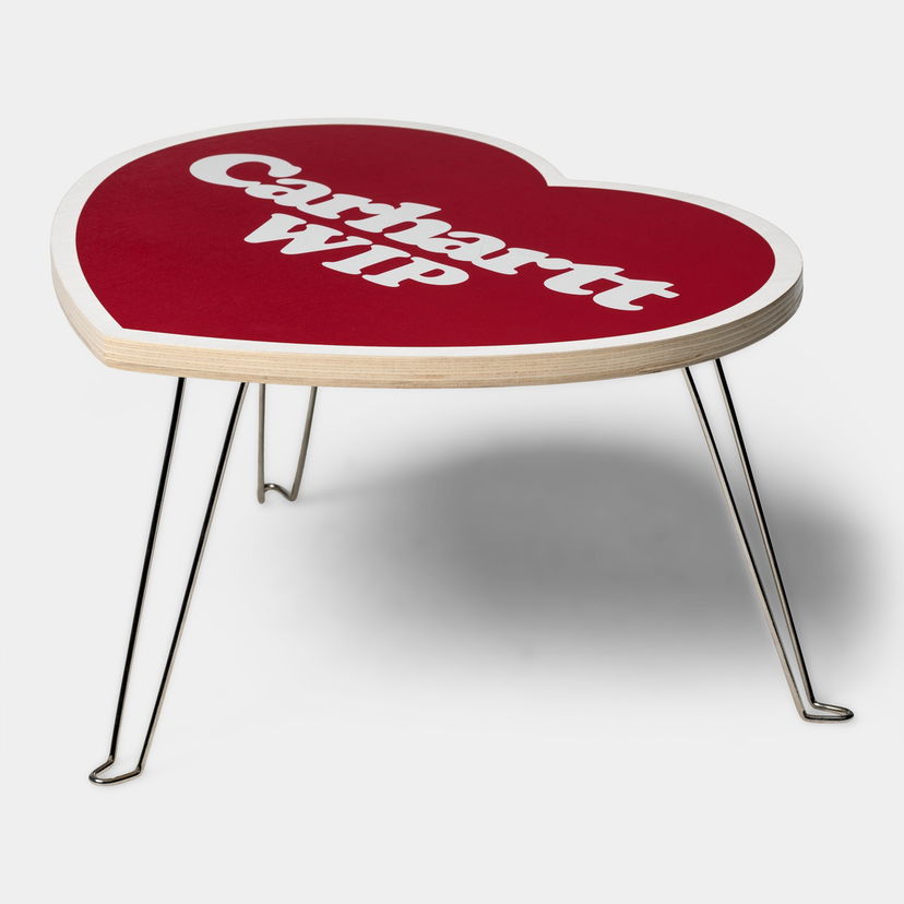 Домашен декор Carhartt WIP Carhartt WIP Heart Folding Table Червено | I035830_2