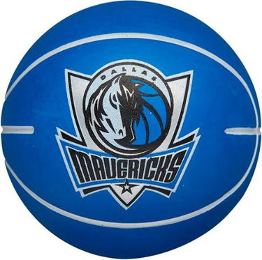 Спортна екипировка Wilson Tennis Dallas Mavericks Dribblers Basketball Синьо | wtb1100dl, 0