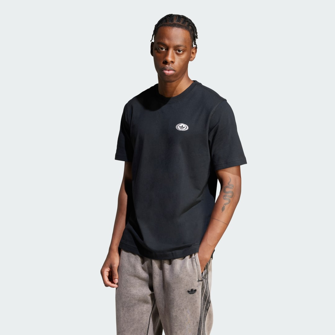 Тениска adidas Performance Jazz Club T-Shirt Черно | JY6589, 0