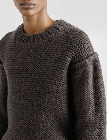 Пуловер Dolce & Gabbana Dolce & Gabbana Wool and Cashmere Pullover Кафяво | GXXAGTJGMC7M0682, 3