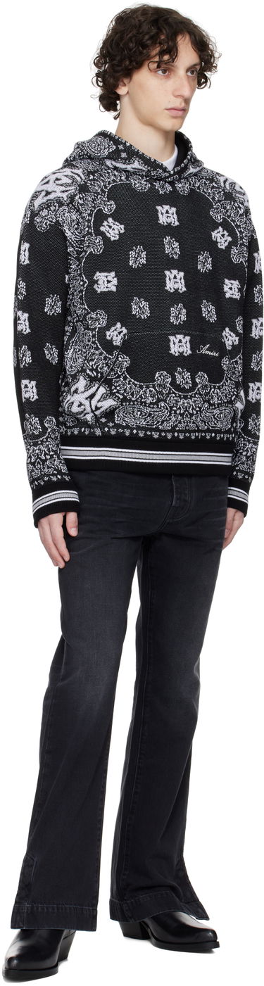 Суитчър AMIRI Bandana Hoodie Черно | AMKNHD1004, 3