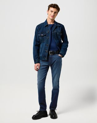Дънки Wrangler Wrangler River Tapered Jeans 38x32 Синьо | 112370922:38:32, 1