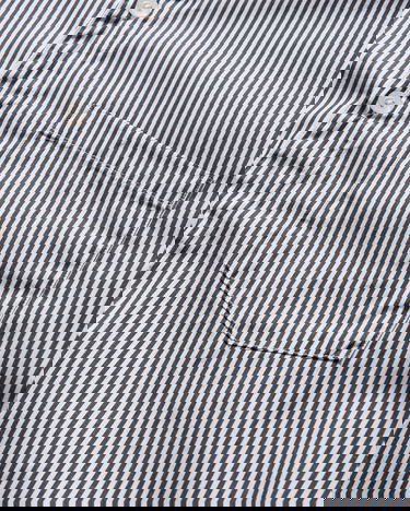 Риза Neighborhood Longsleeve Stripe Shirt Синьо | 251BENH-SHM03 BK, 3