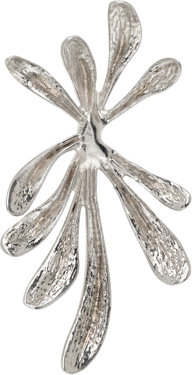 Dries Van Noten Textured Floral Single Earring