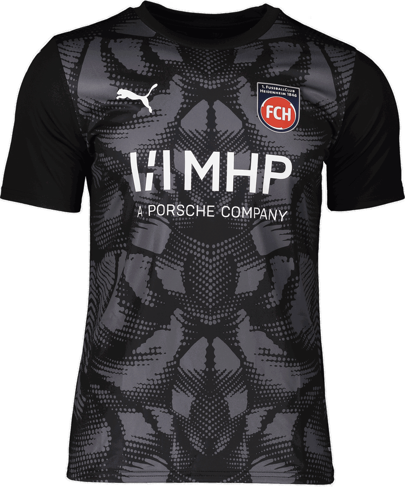 Фланелка Puma Puma 1. FC Heidenheim Goalkeeper Jersey Черно | 5fch706280-03