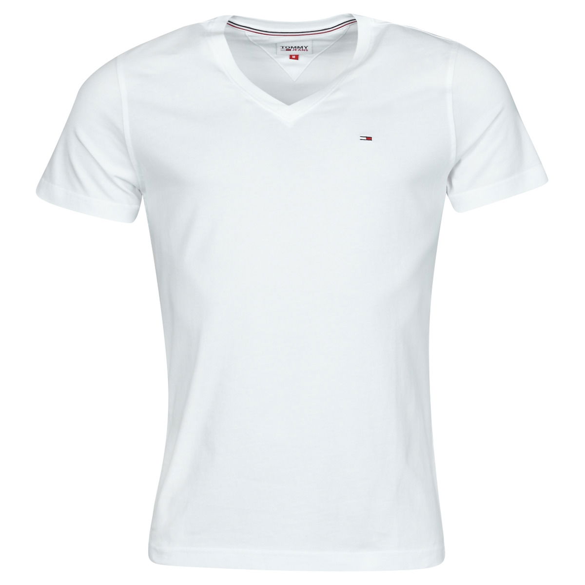 Тениска Tommy Hilfiger ORIGINAL JERSEY V NECK TEE Бяло | DM0DM04410-100-NOOS, 0