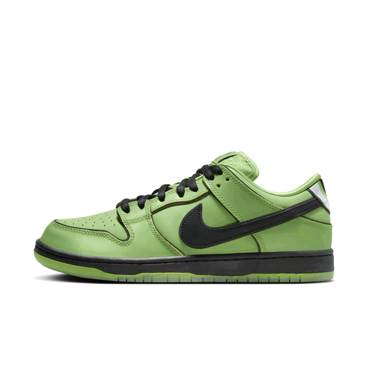 Кецове и обувки Nike SB The Powerpuff Girls x Dunk Low "Buttercup" Зелено | FZ8319-300, 0