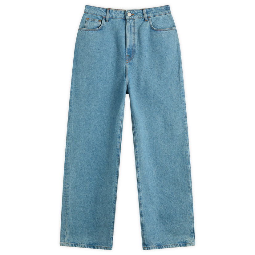 Дънки Róhe Baggy Fit Jeans Size 32 Синьо | 415-31-170
