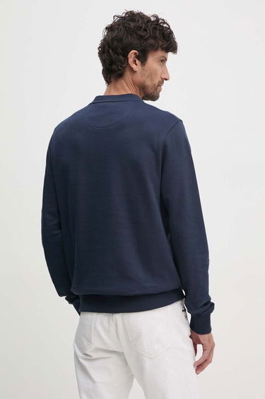 Суитчър Barbour Navy Blue Crew Neck Sweatshirt Тъмно синьо | MOL0643, 2