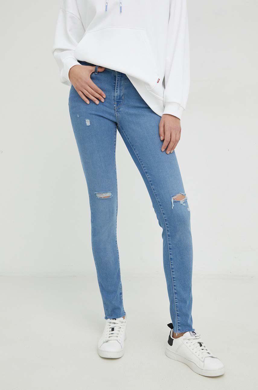 Дънки Levi's 711 Skinny Jeans Тъмно синьо | 18881.0711, 0