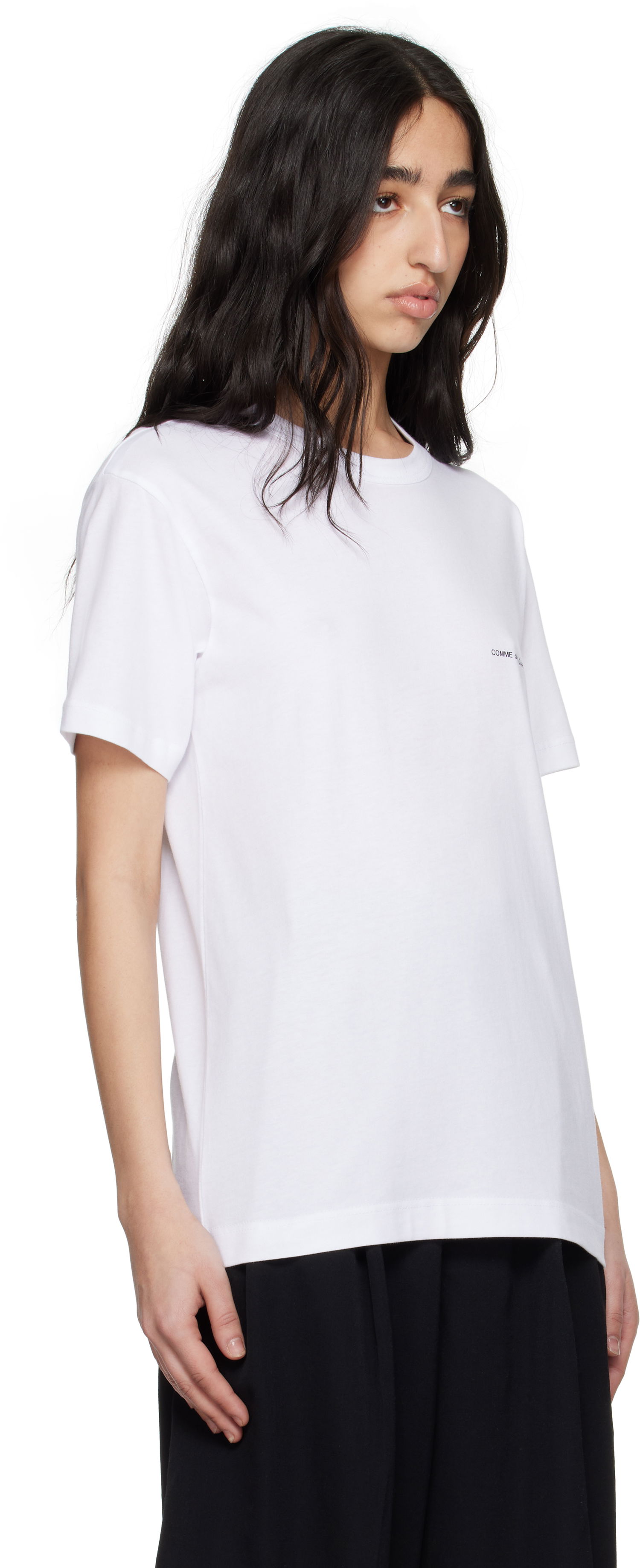 Тениска Comme des Garçons CDG Shirt Logo Tee Бяло | FO-T026-051, 1