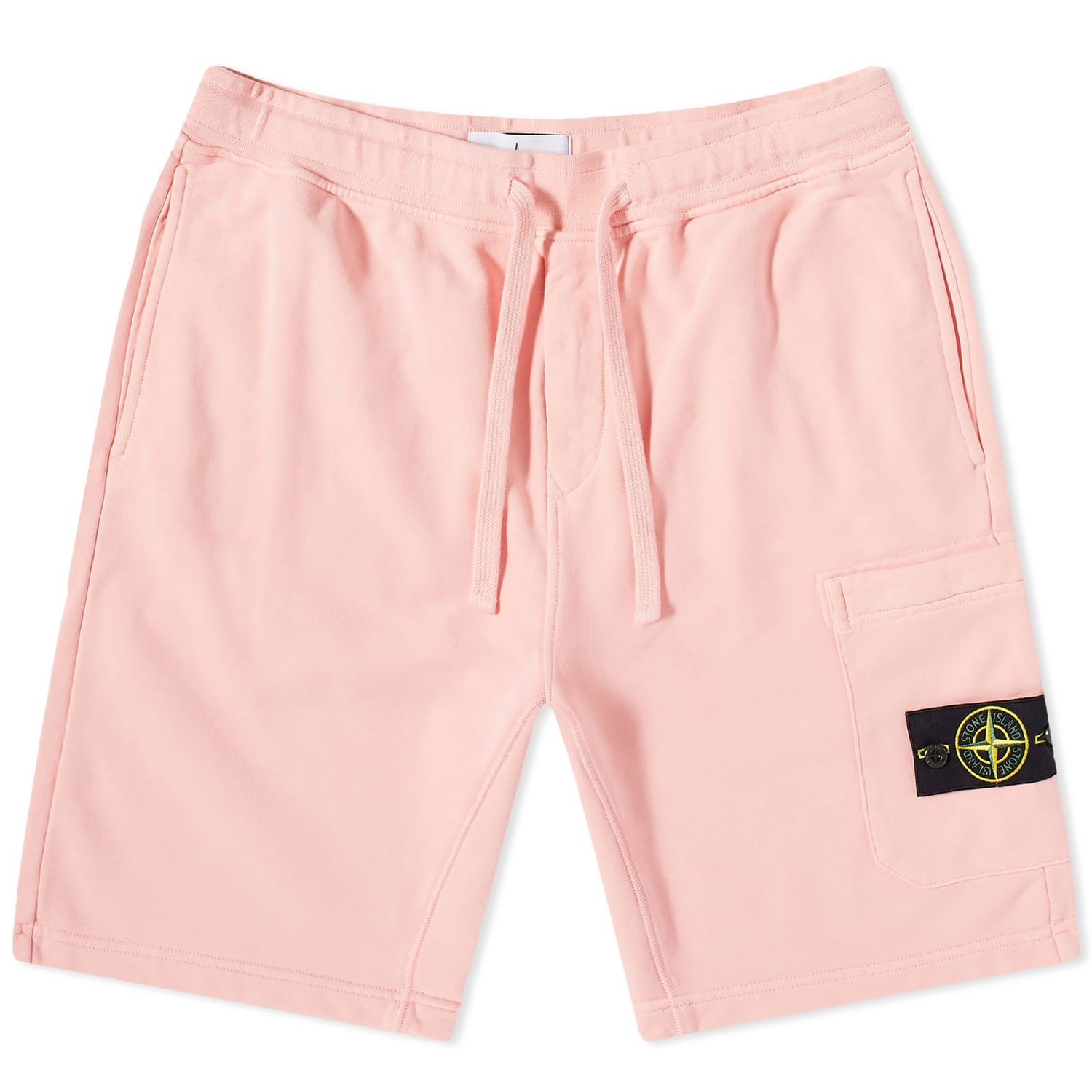 Къси панталони Stone Island Garment Dyed Sweat Short Розово | 101564651-V0080, 0