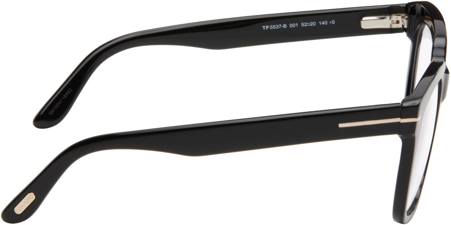 Слънчеви очила Tom Ford Tom Ford Full Rim Square Blue Block Glasses Черно | FT5537-B_52001, 1