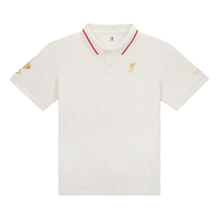 Поло тениска Converse LFC Polo Shirt Бяло | 10025724-A01