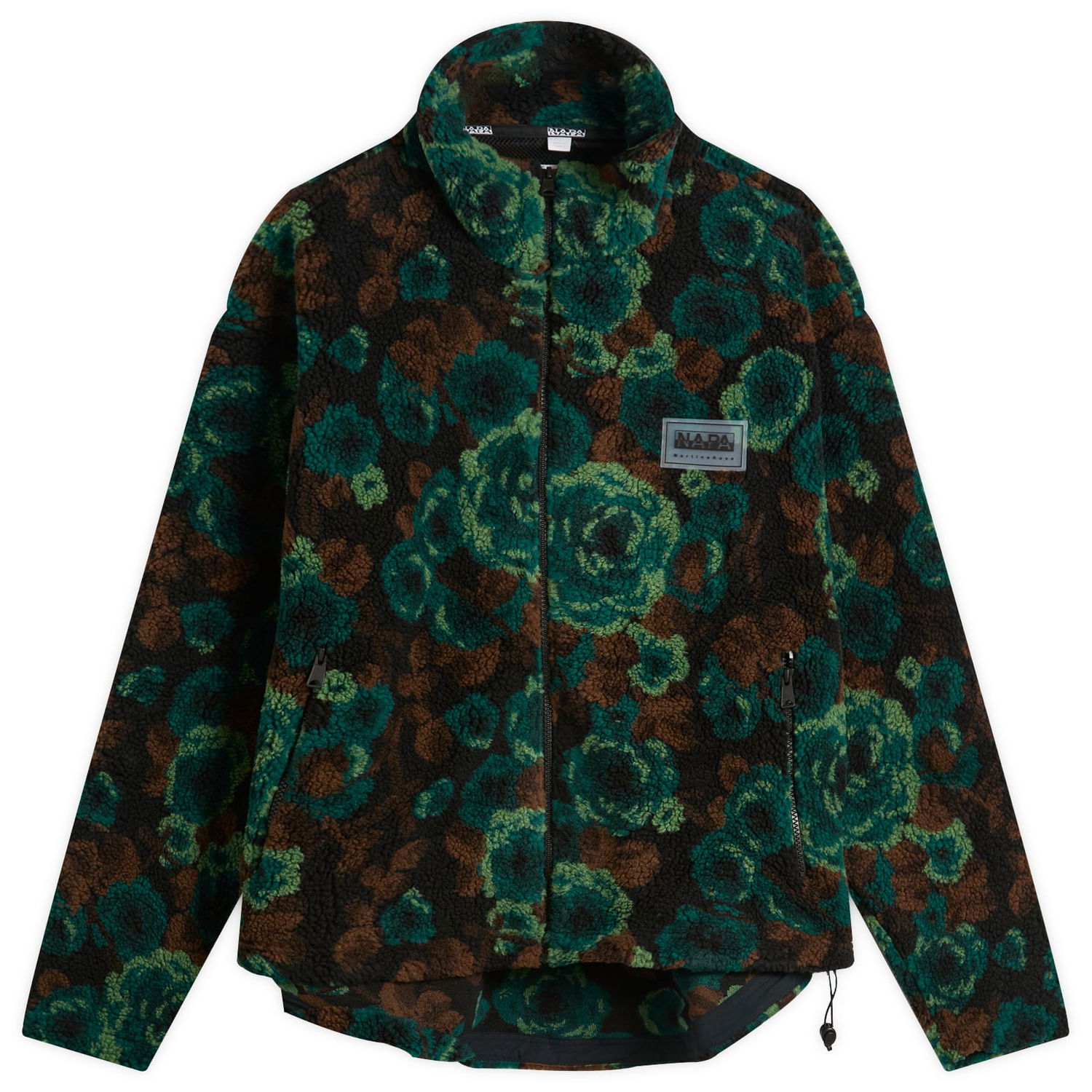 Яке Napapijri Martine Rose Full-Zip Floral Jacquard Fleece Jacket Многоцветен | NP0A4FPL-FUB, 1