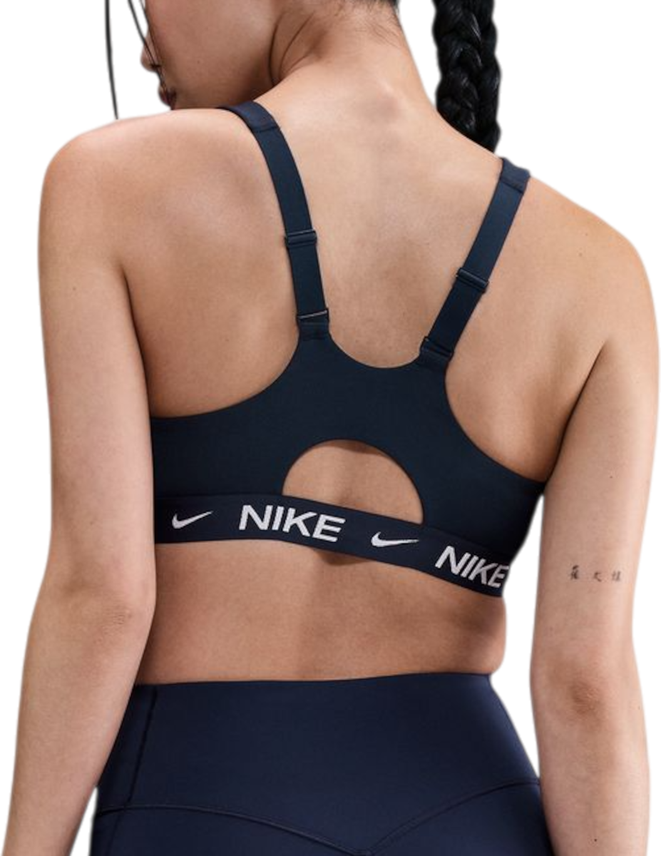 Сутиен Nike Indy High Support Front-Zip Sports Bra Тъмно синьо | hq2751-410, 1