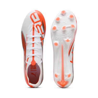 Кецове и обувки Puma ULTRA 5 MATCH FG/AG Soccer Cleats Бяло | 108166_01, 3