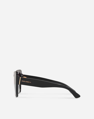 Слънчеви очила Dolce & Gabbana Dolce & Gabbana Icons Cat Eye Sunglasses Черно | VG4348VP18G9V000, 2