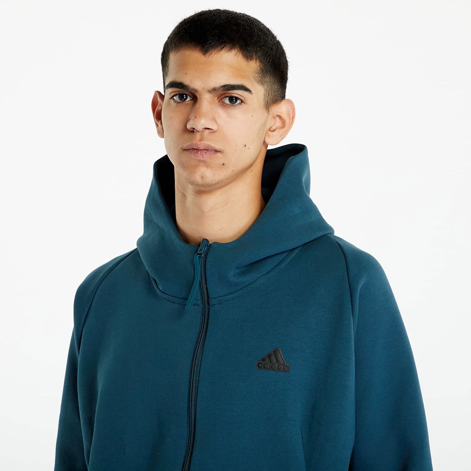 Суитчър adidas Originals Z.N.E. Premium Full-Zip Hooded Track Jacket Arctic Night Зелено | IN5087, 1