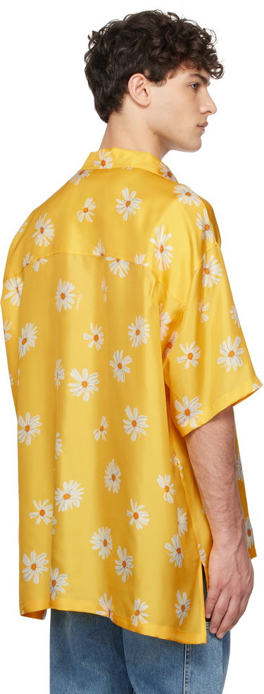 Риза Moschino Moschino Allover Daisy Print Shirt Жълто | 251ZZA022602611024, 2