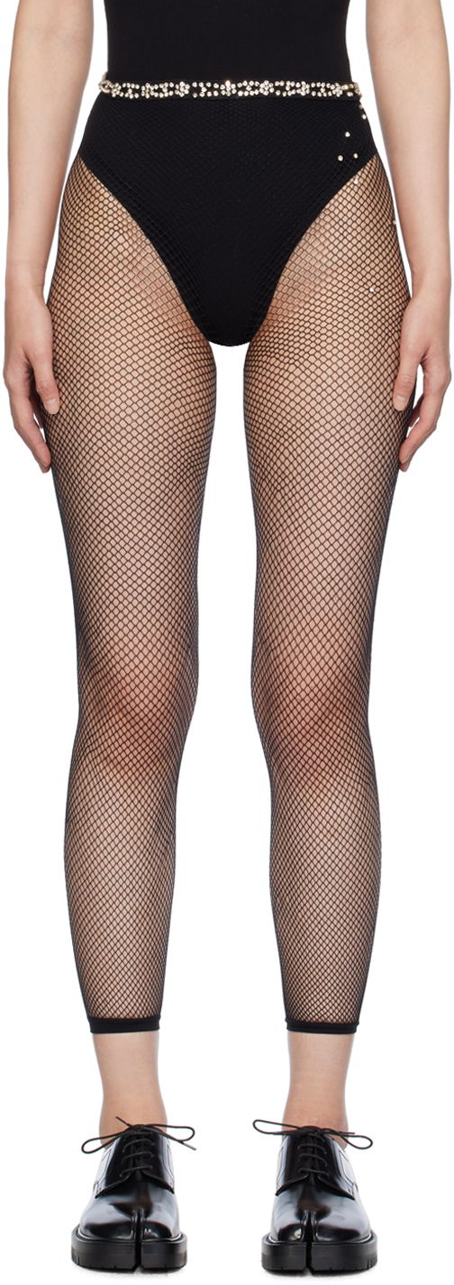 Чорапи Maison Margiela Net Tights Черно | S51TL0058 M20001, 0