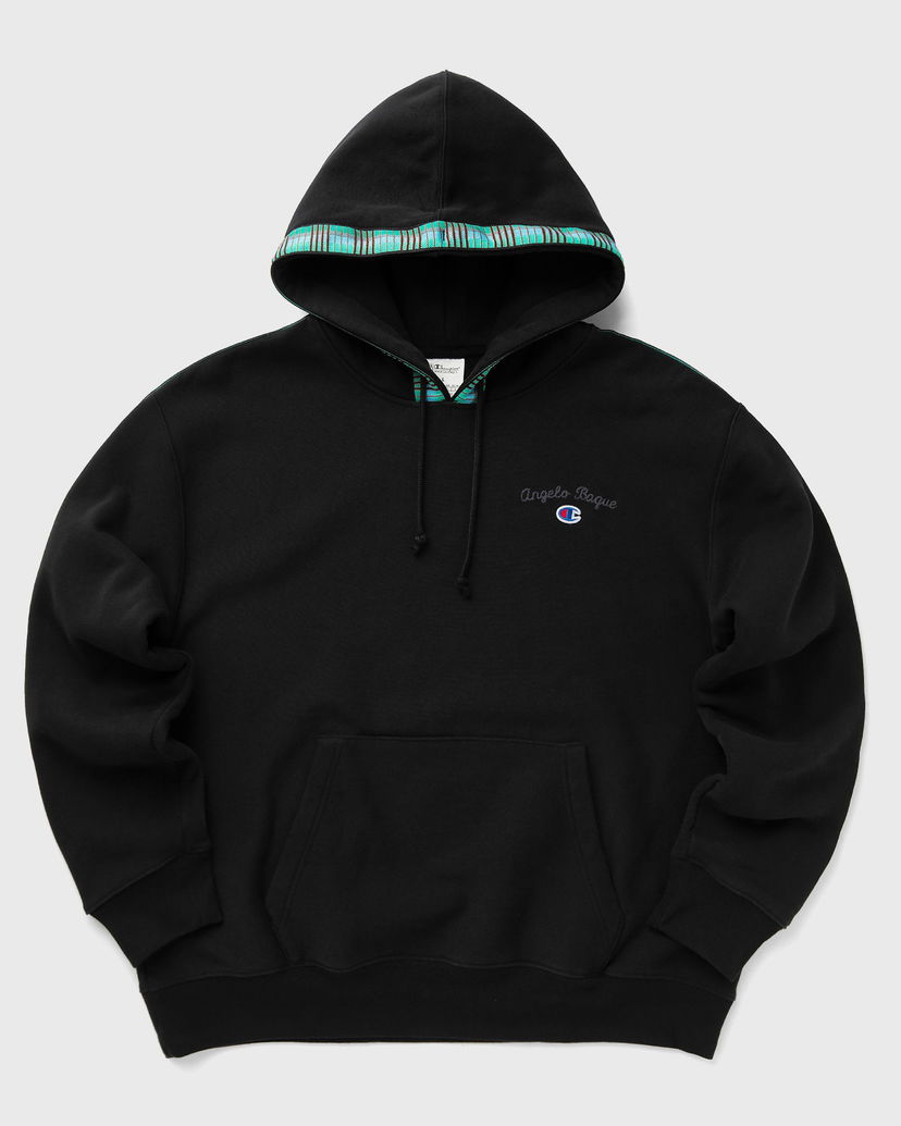 Суитчър Champion Black Hooded Sweatshirt Черно | GP204753-XF16