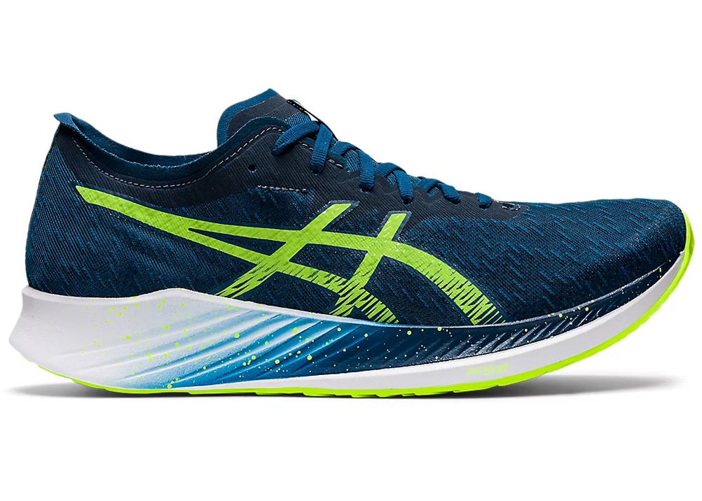 Кецове и обувки Asics Magic Speed Mako Blue Hazard Green Тъмно синьо | 1011B026-402, 0