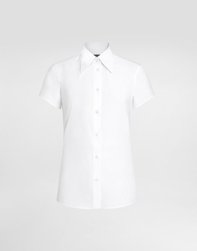 Dolce & Gabbana Poplin Short Sleeve Shirt