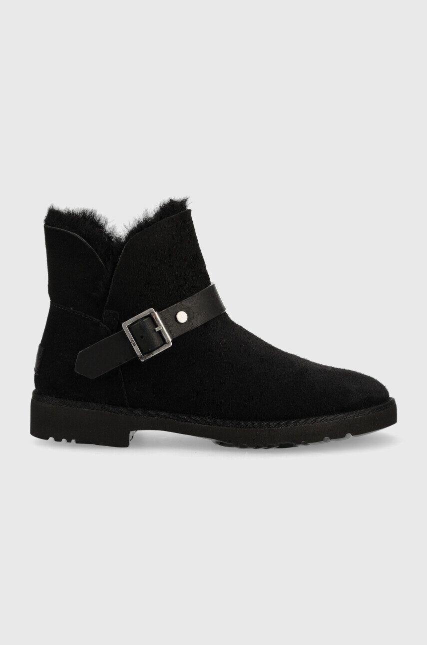 Кецове и обувки UGG Romely Short Buckle Boot W Черно | 1132993.BLK, 0