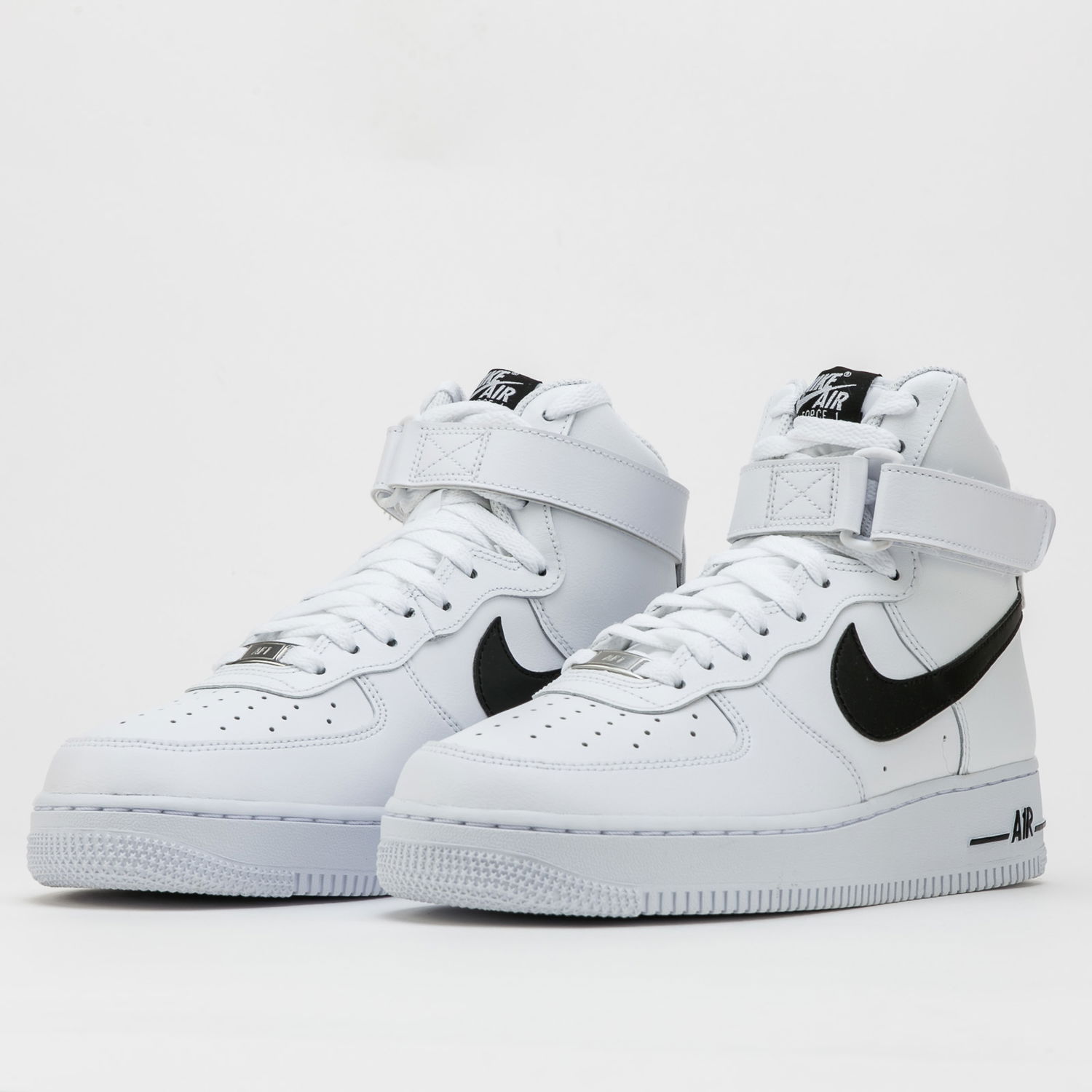 Кецове и обувки Nike Air Force 1 High "White Black" Бяло | CK4369-100, 1