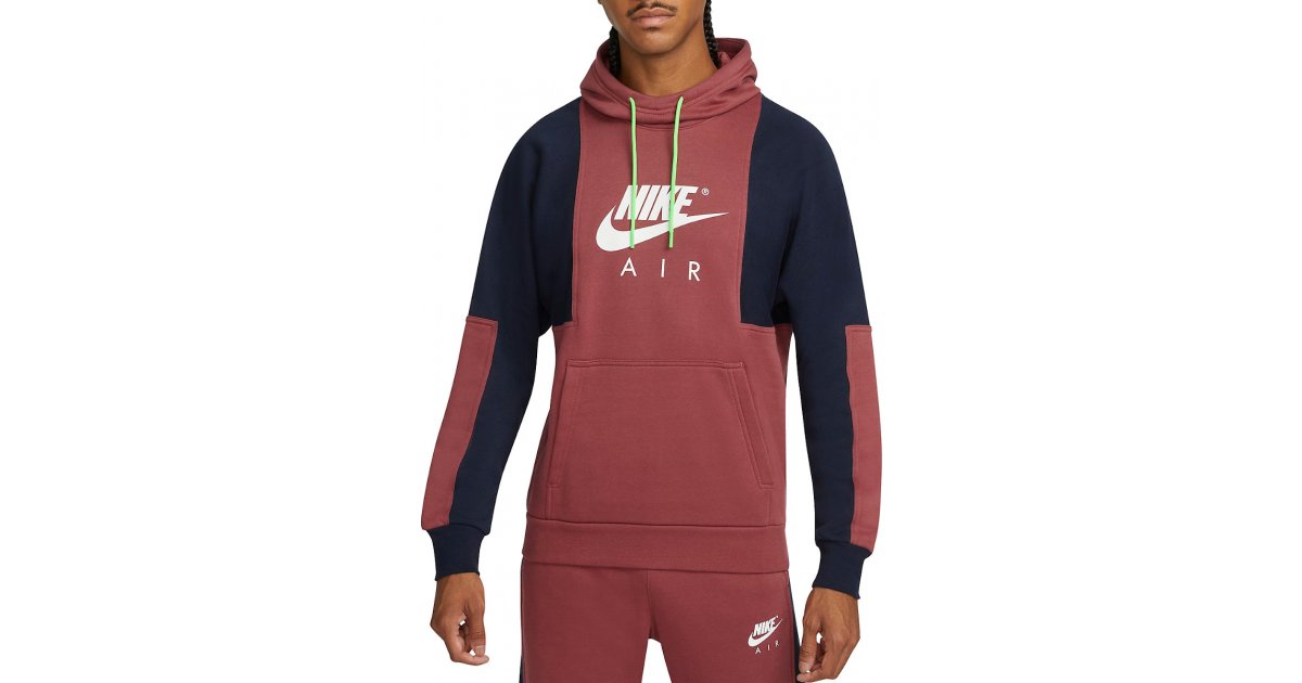 Суитчър Nike Nike Air Hoodie Бургунди | dd6383-661, 1