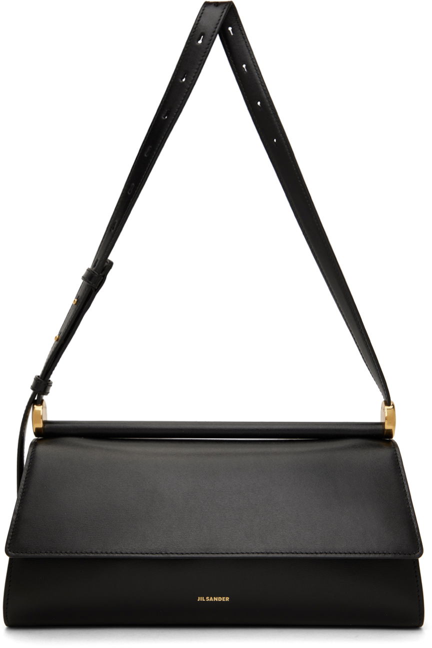 Облекло Jil Sander Black Ghost Bag Черно | J07ZH0047_P4840, 0