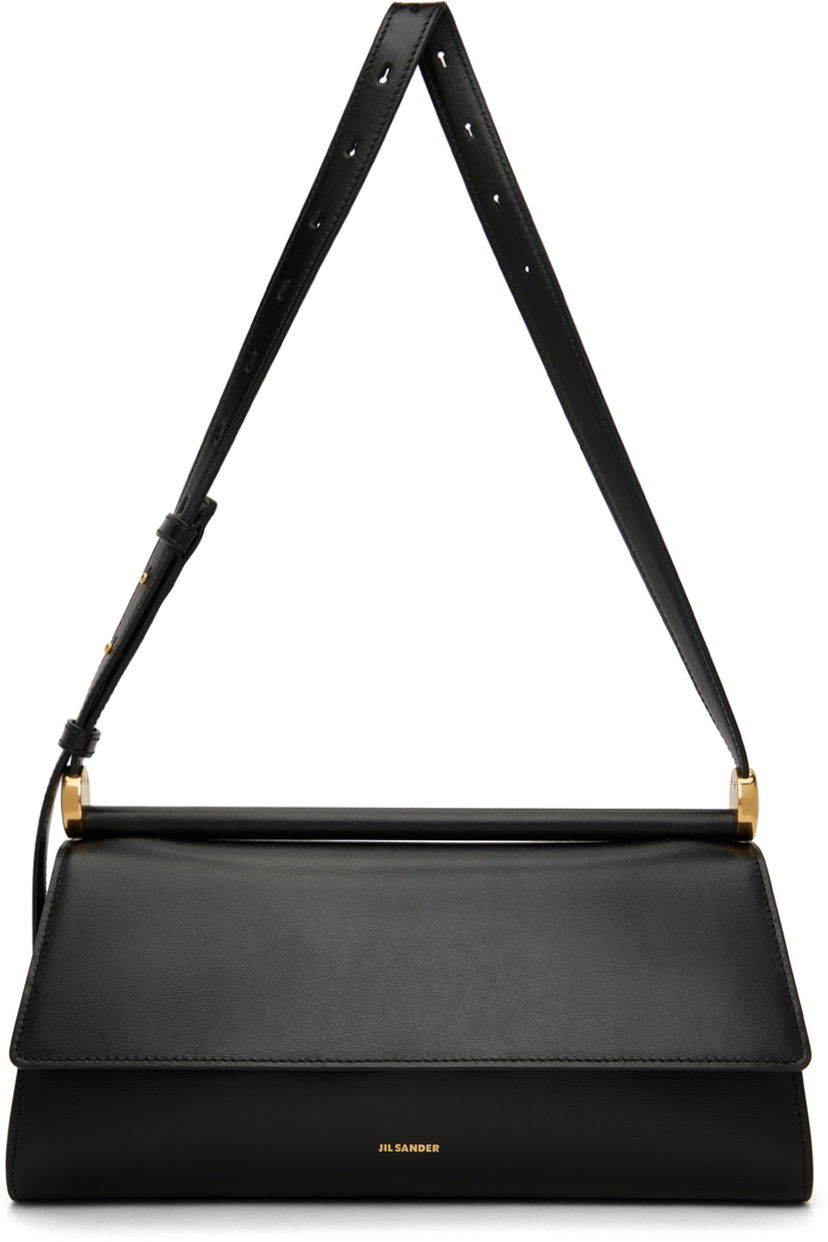 Облекло Jil Sander Black Ghost Bag Черно | J07ZH0047_P4840