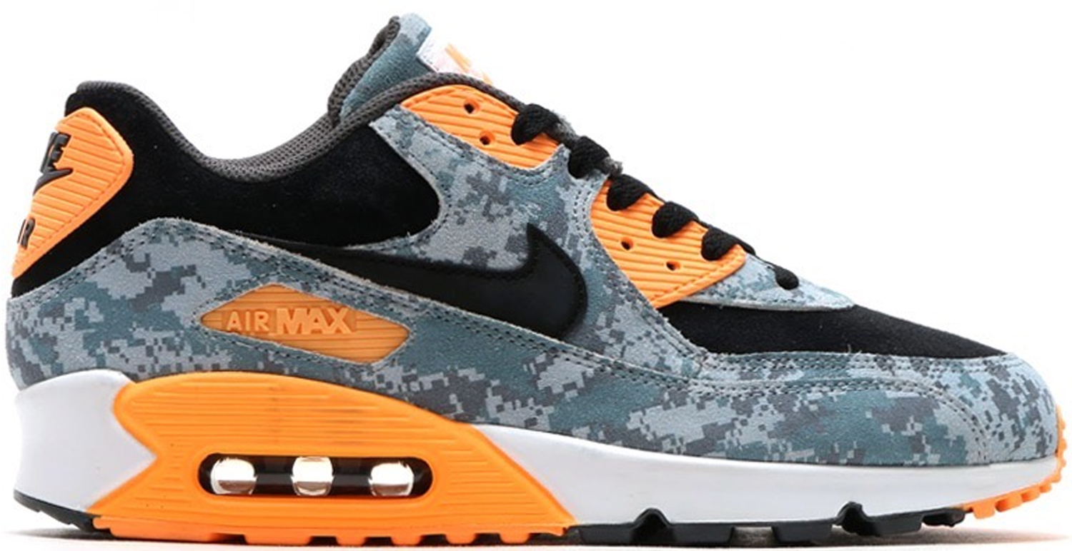 Кецове и обувки Nike Air Max 90 Digi Camo Blue Синьо | 700155-400, 0