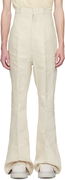 Rick Owens Hollywood Dirt Bolan Flare Trousers