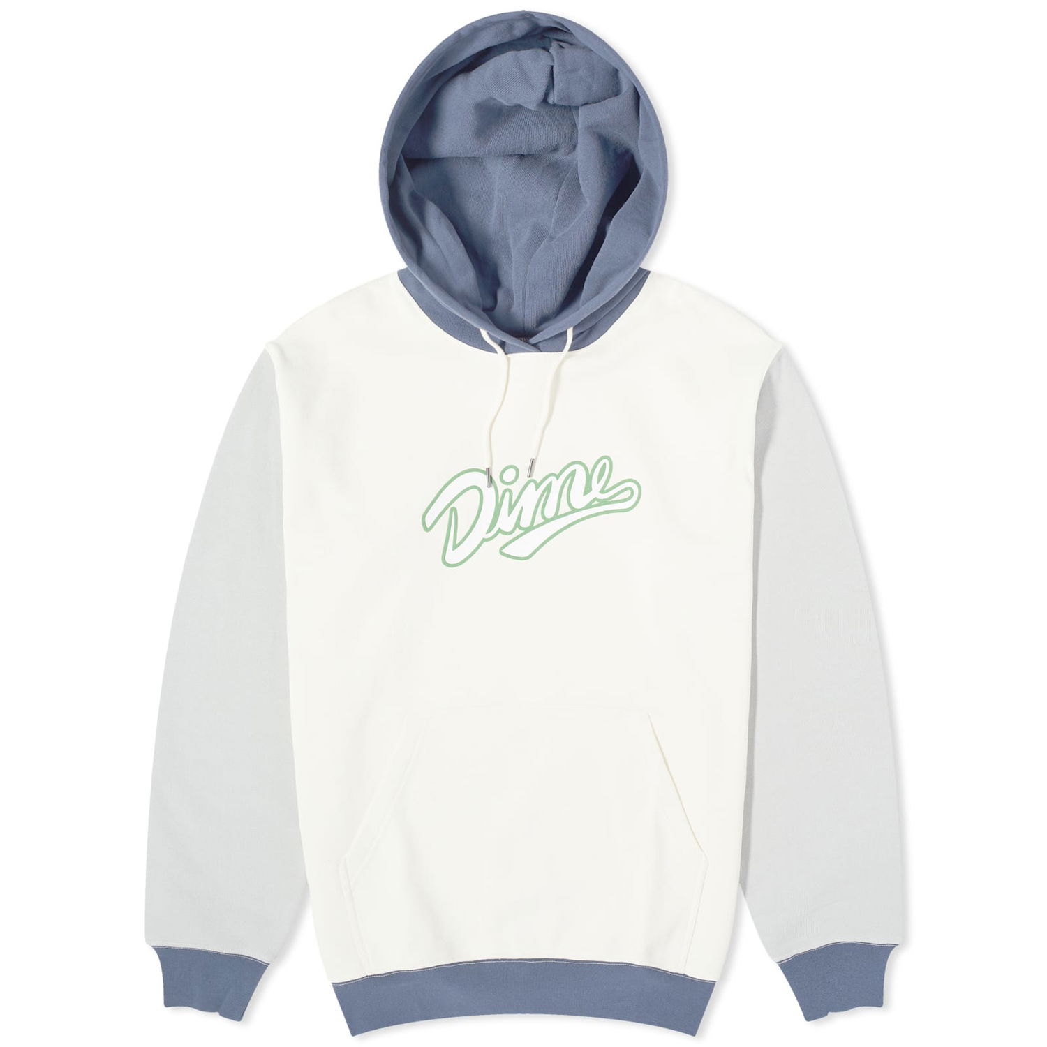 Суитчър Dime Team Split Hoodie Бяло | DIME23D1F9-CRE, 0
