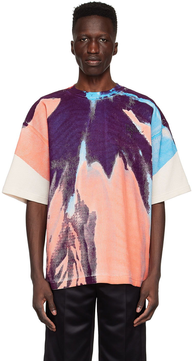 Тениска We11done We11done Tie-Dye T-Shirt Многоцветен | WD-TT1-22-726-U-IV, 0