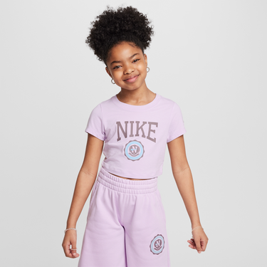 Съкратен топ Nike Nike Sportswear Crop Top Лилаво | IB3567-537, 0