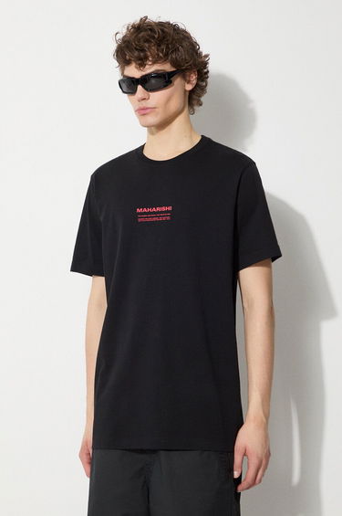 Тениска Maharishi Maharishi Aum Anniversary T-Shirt Черно | 1306.BLACK, 3