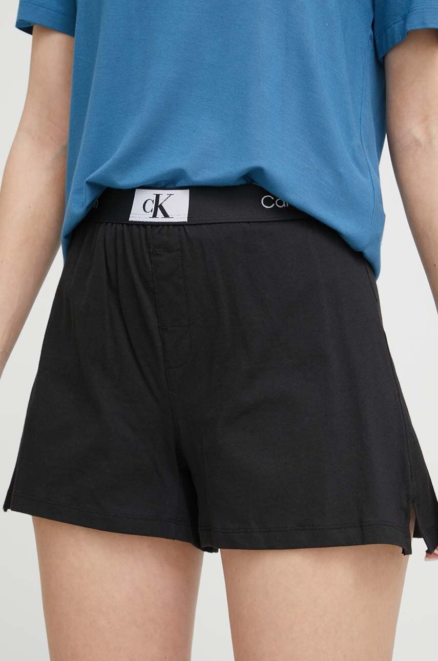 Къси панталони CALVIN KLEIN Pyjama Shorts Черно | 000QS6947E.PPYX, 0